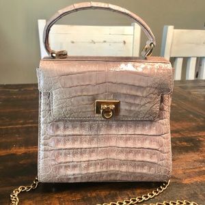 Genuine Crocodile Mini Kelly Purse